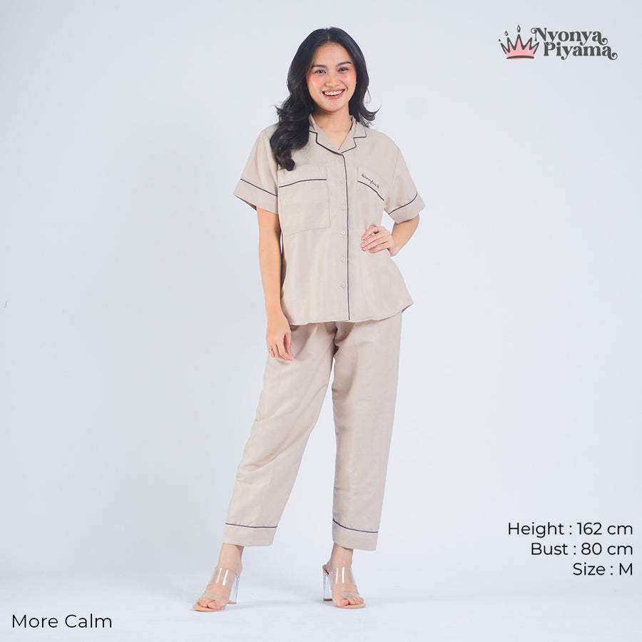 Worryless Series - Braless Piyama Celana Panjang