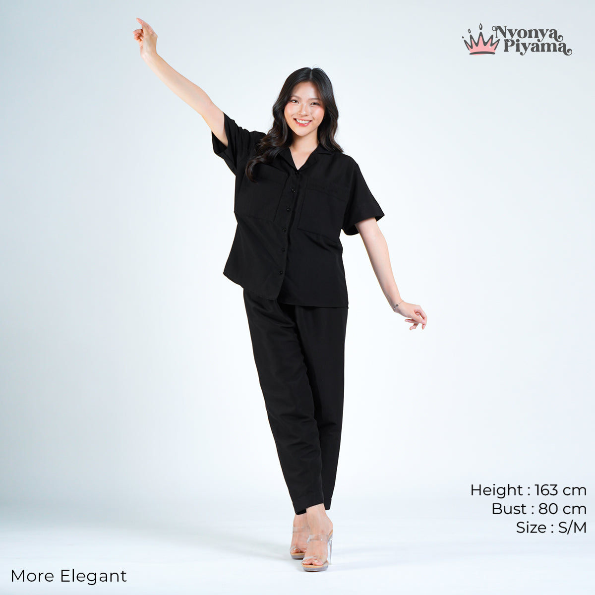 Worryless Series - Braless Piyama Celana Panjang Solid