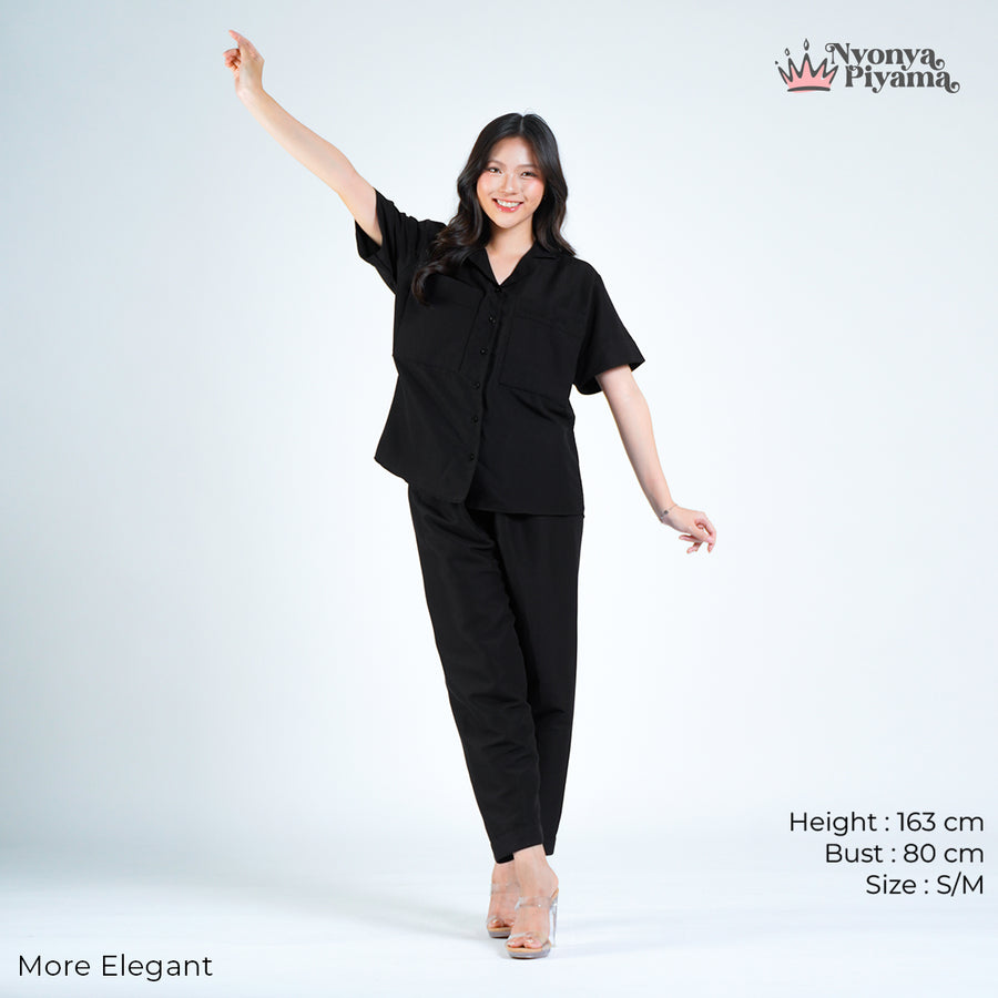 Worryless Series - Braless Piyama Celana Panjang Solid
