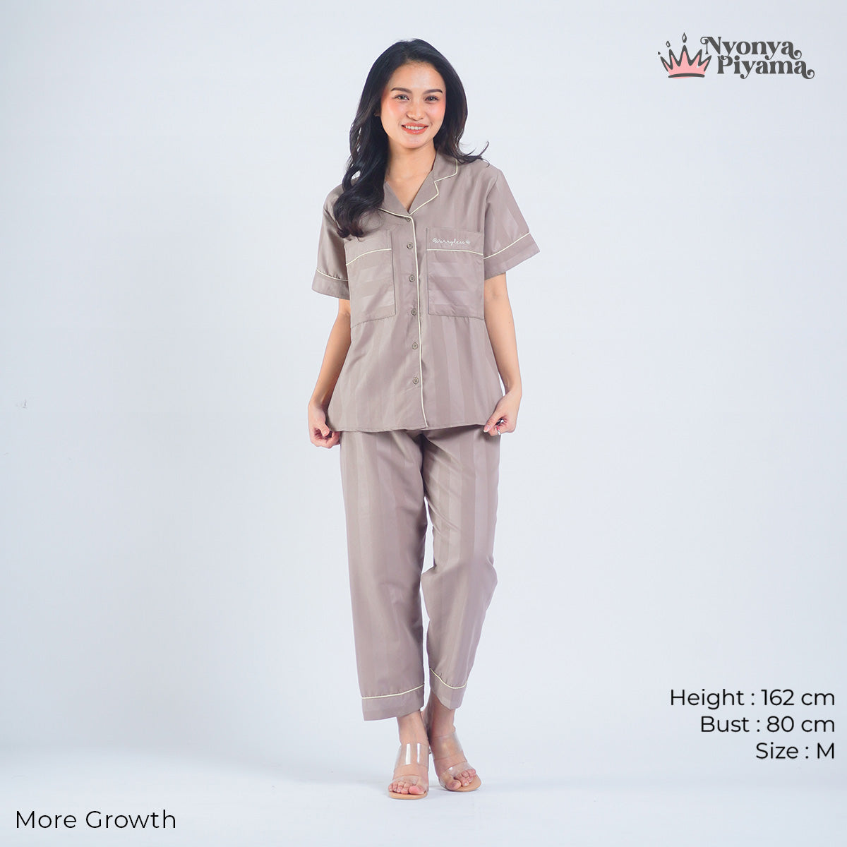 Worryless Series - Braless Piyama Celana Panjang