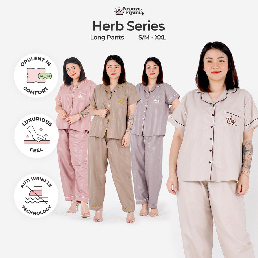 Herb Series - Piyama Set Celana Panjang