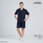 Herb Series - Piyama Pria Set Celana Pendek