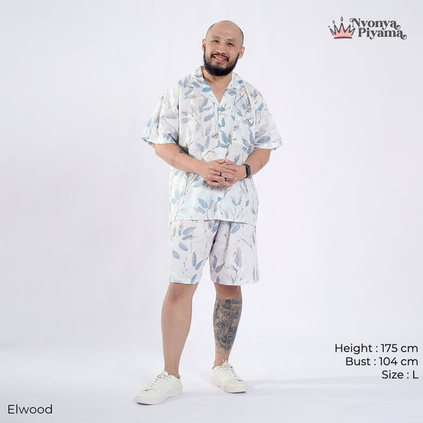 Classic Katun Elwood - Piyama Pria Set