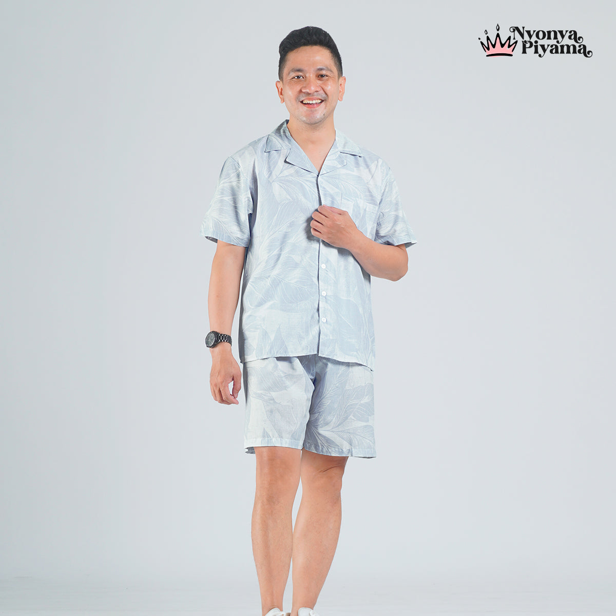 Classic Katun Blake - Piyama Pria Set