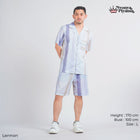 Classic Katun Lennon - Piyama Pria Set