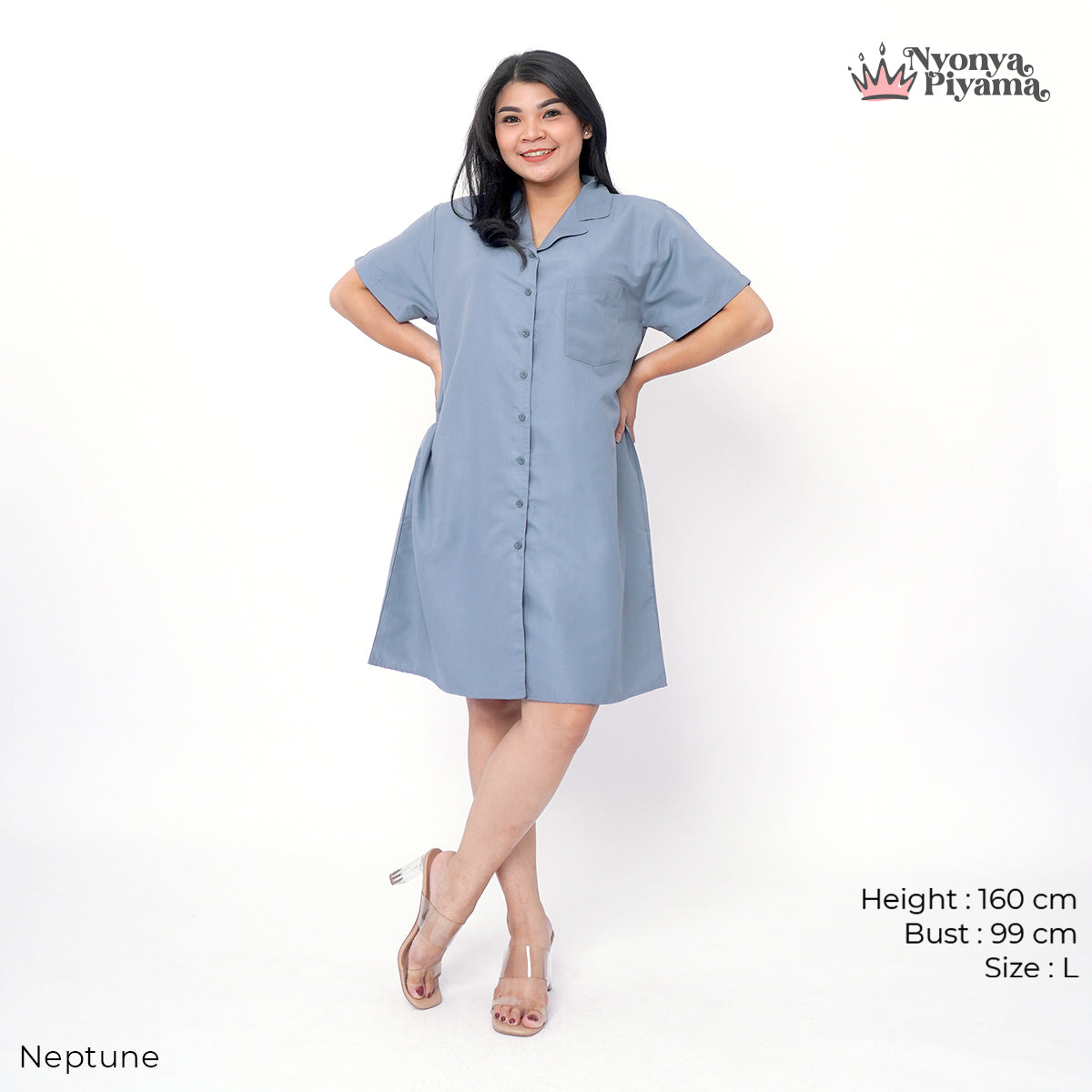 Comfy Series - Piyama Set Dress/Daster