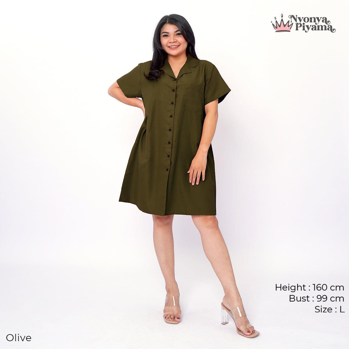 Comfy Series - Piyama Set Dress/Daster