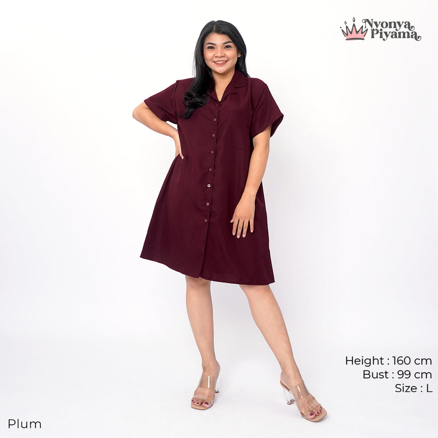 Comfy Series - Piyama Set Dress/Daster