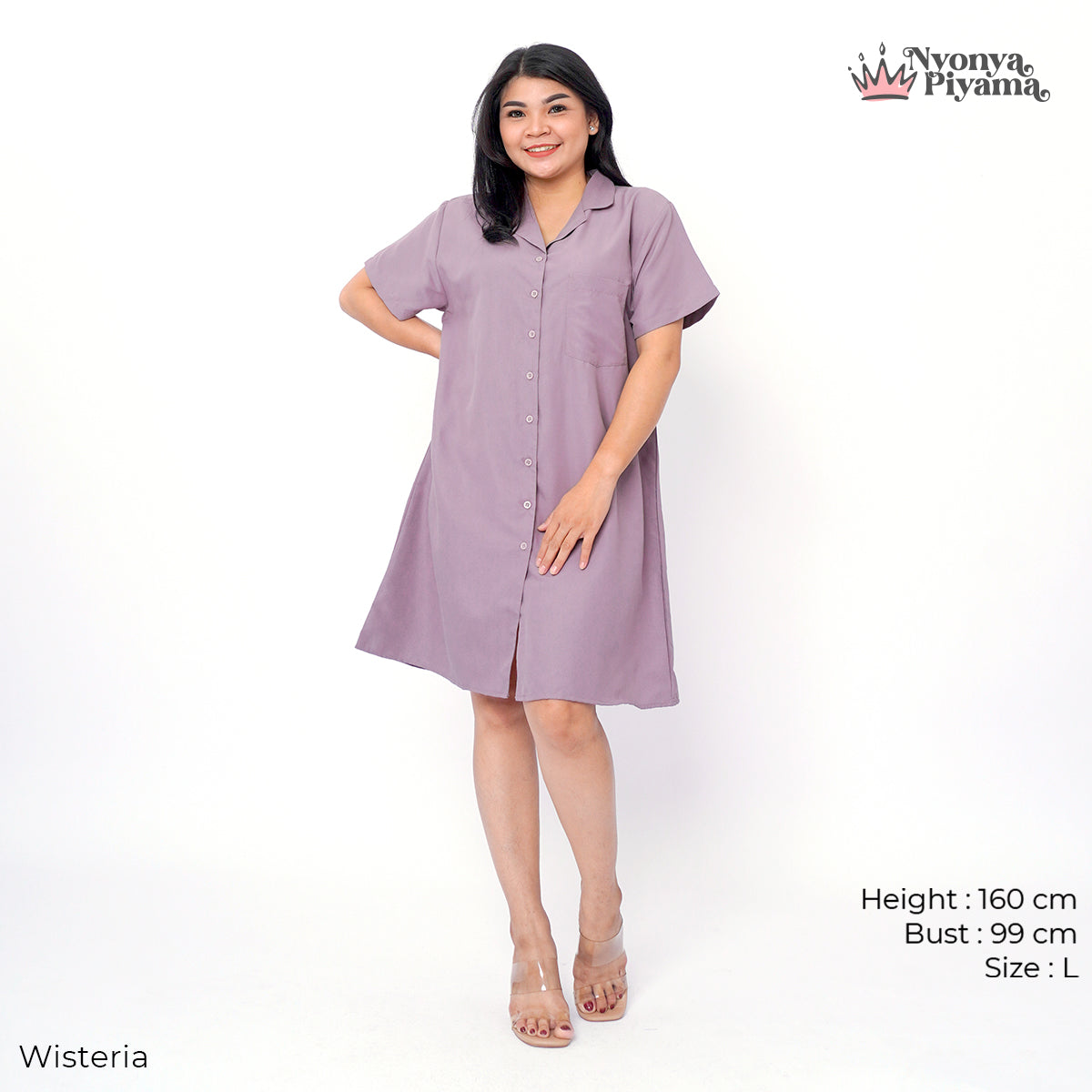 Comfy Series - Piyama Set Dress/Daster