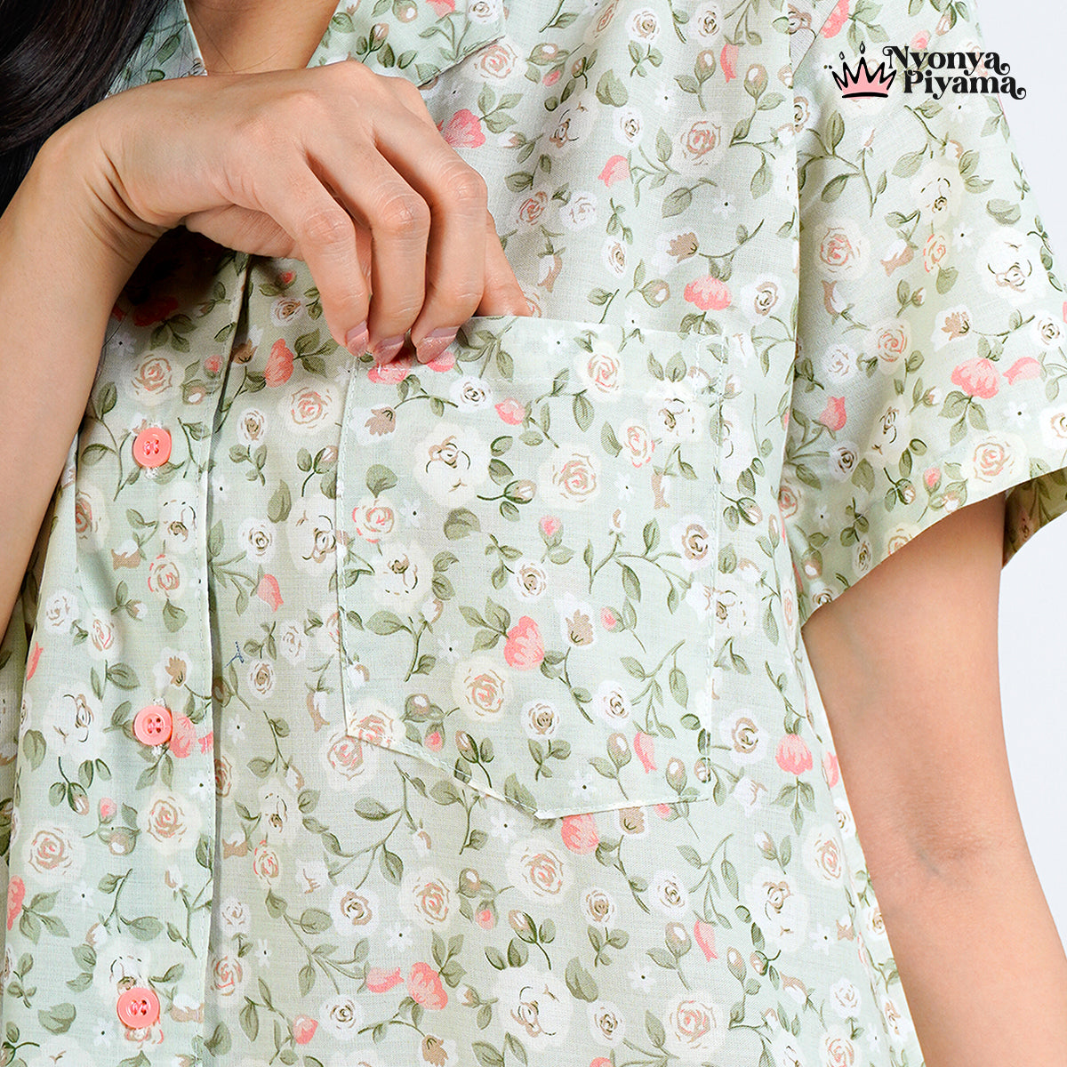 Comfy Pajamas Cotton Set - Fleur