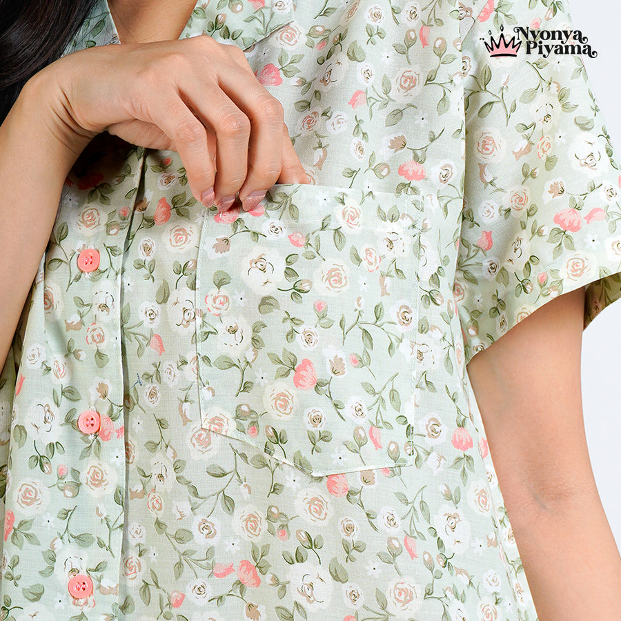 Comfy Pajamas Cotton Set - Fleur