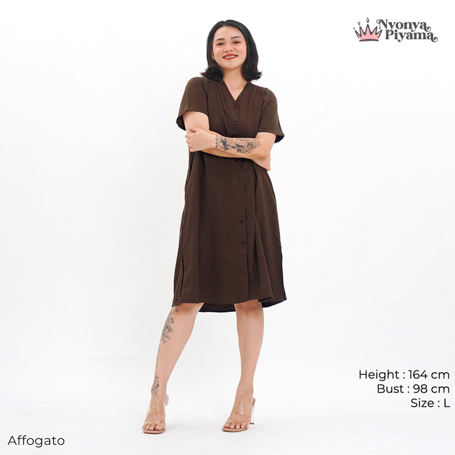 Cozy Series - Piyama Set Dress/Daster