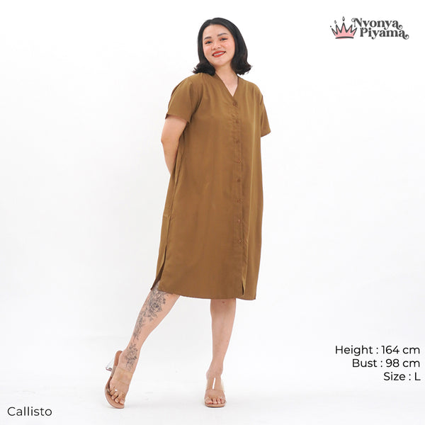Cozy Series - Piyama Set Dress/Daster