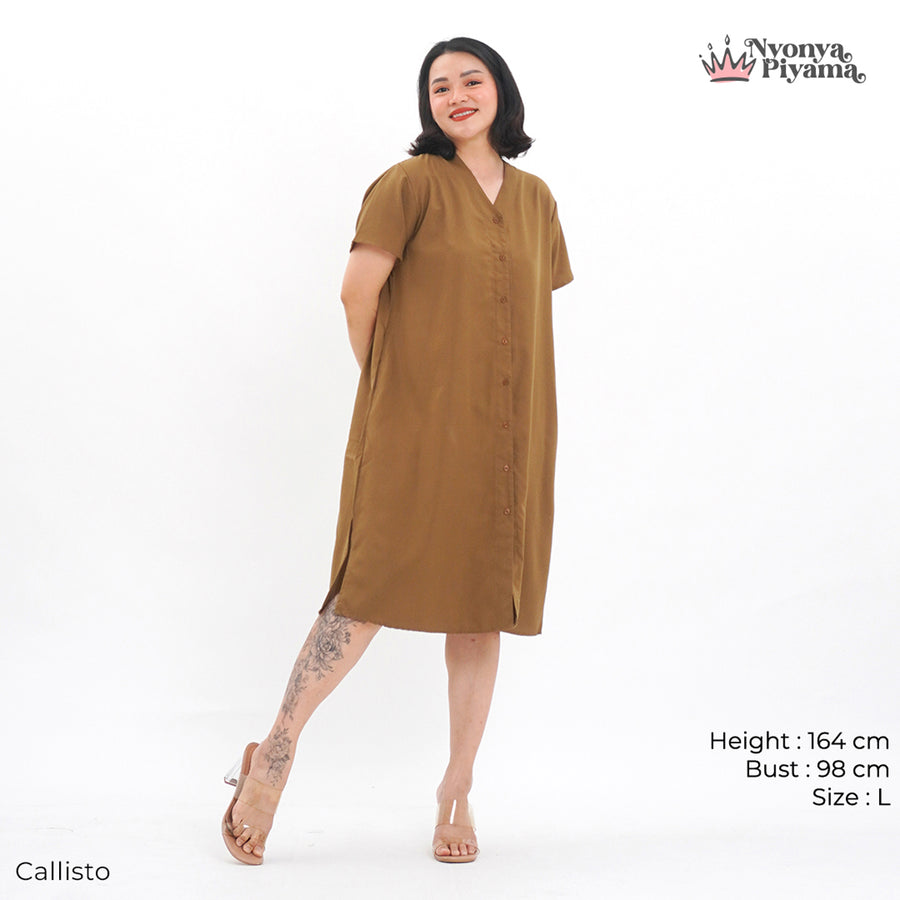 Cozy Series - Piyama Set Dress/Daster