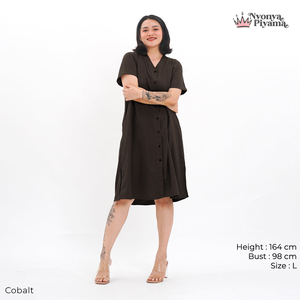 Cozy Series - Piyama Set Dress/Daster