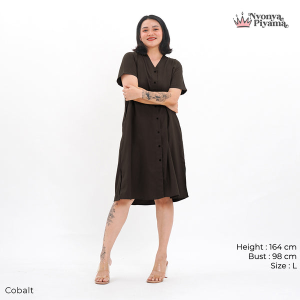 Cozy Series - Piyama Set Dress/Daster