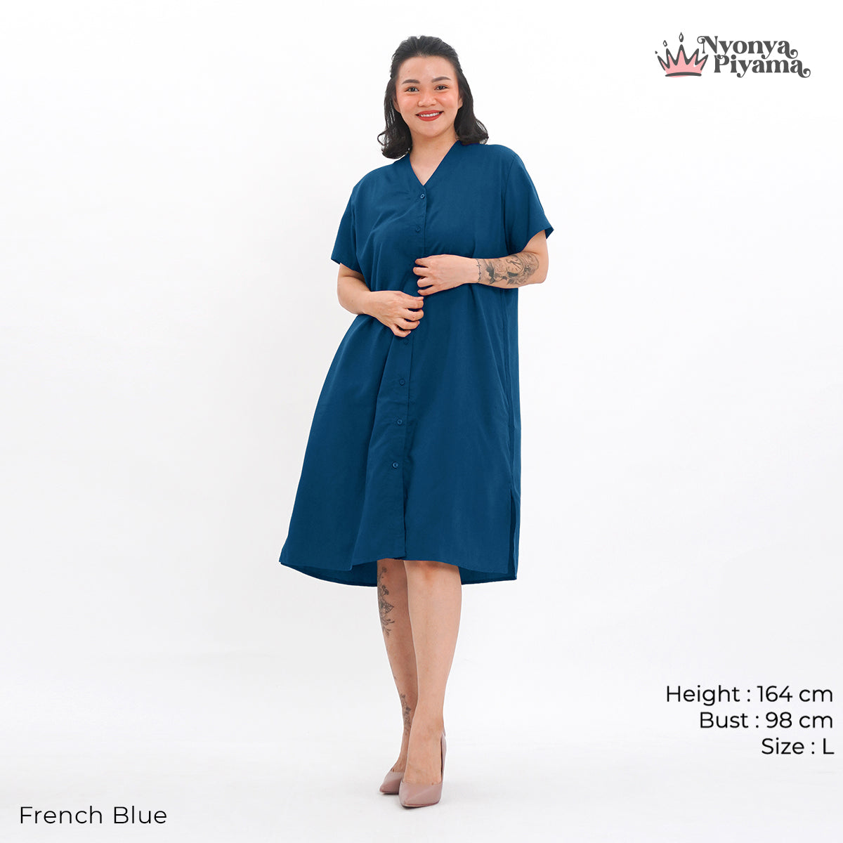 Cozy Series - Piyama Set Dress/Daster
