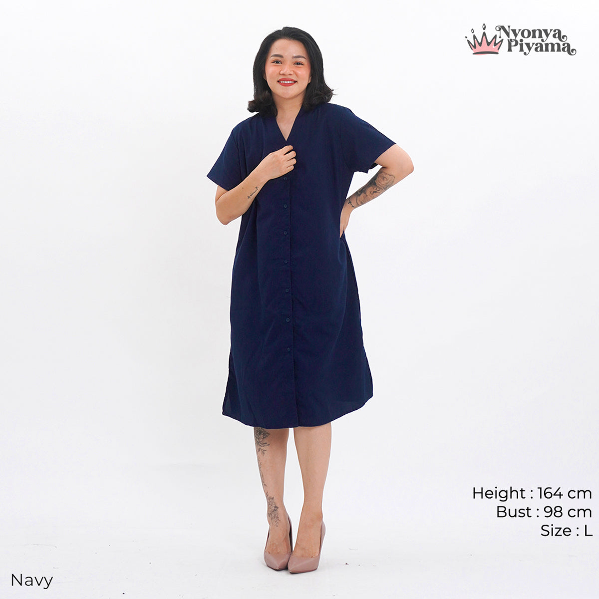 Cozy Series - Piyama Set Dress/Daster
