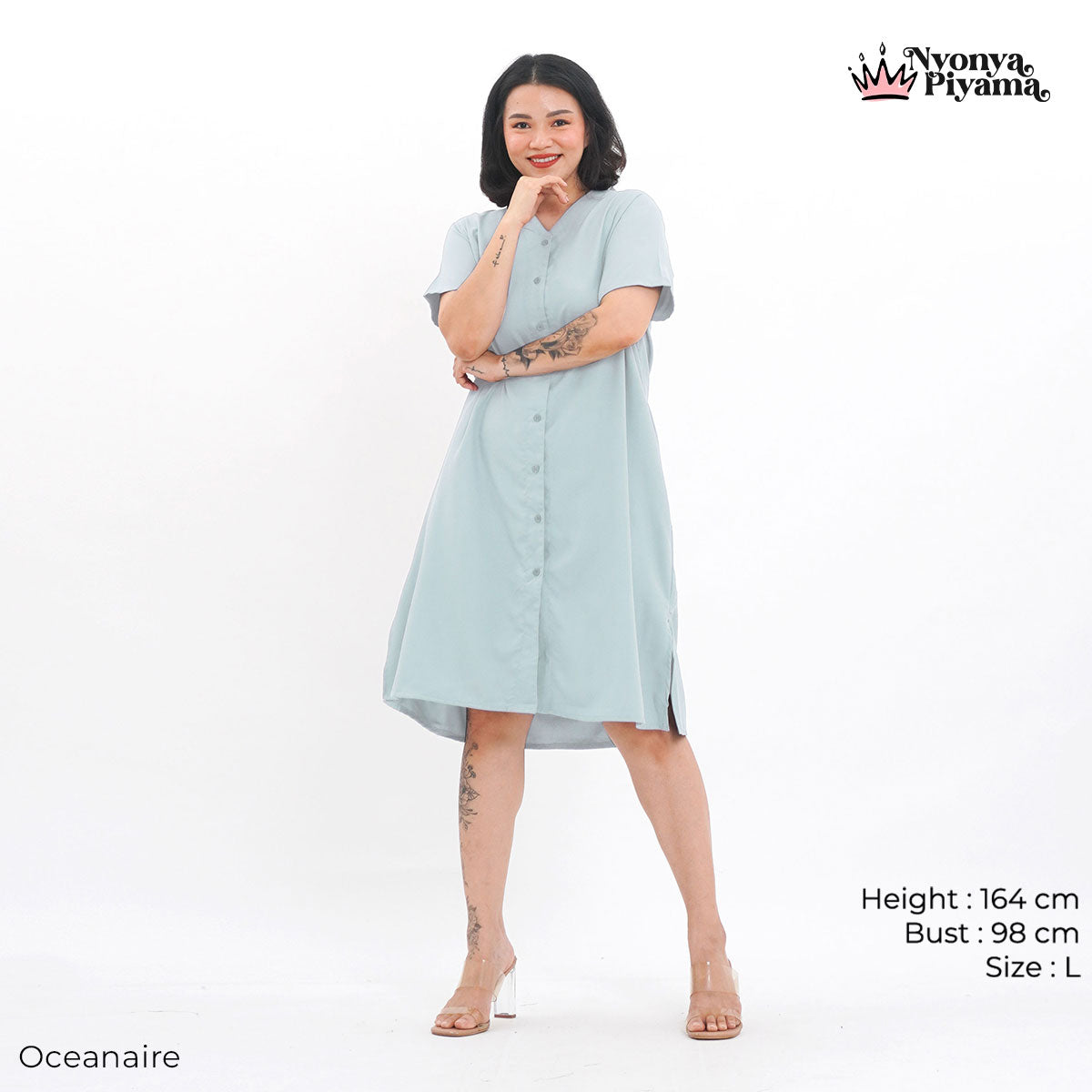 Cozy Series - Piyama Set Dress/Daster