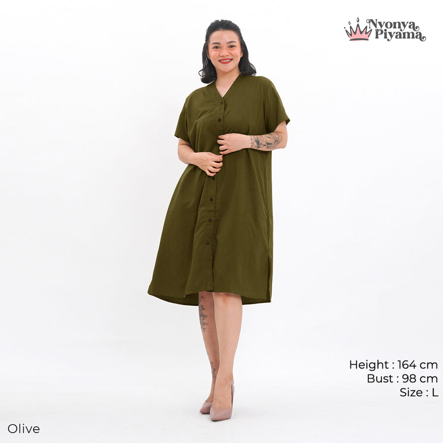 Cozy Series - Piyama Set Dress/Daster
