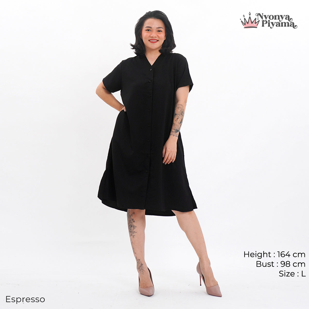 Cozy Series - Piyama Set Dress/Daster