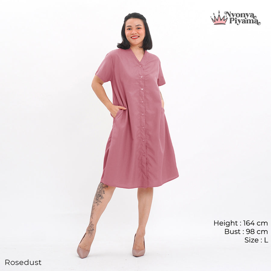Cozy Series - Piyama Set Dress/Daster