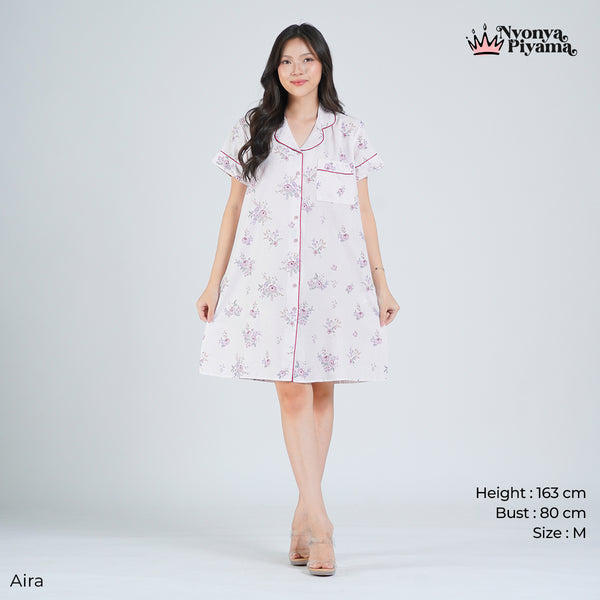 Classic Katun Aira - Piyama Set