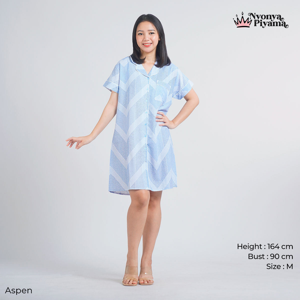 Classic Katun Aspen - Piyama Set