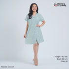 Classic Katun Nicole Green - Piyama Set