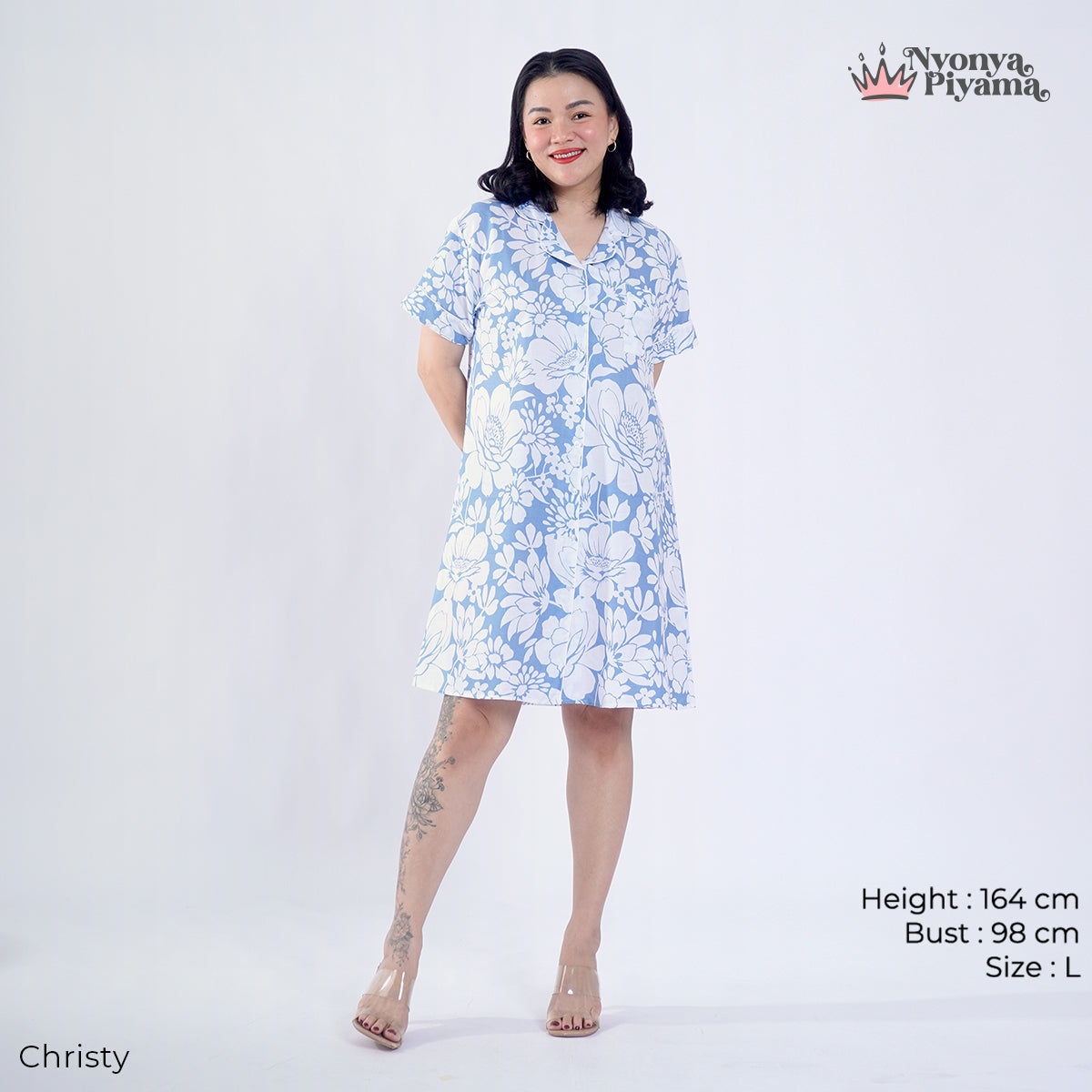 Classic Katun Christy - Piyama Set