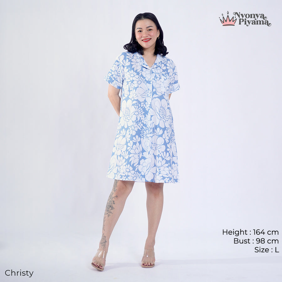 Classic Katun Christy - Piyama Set