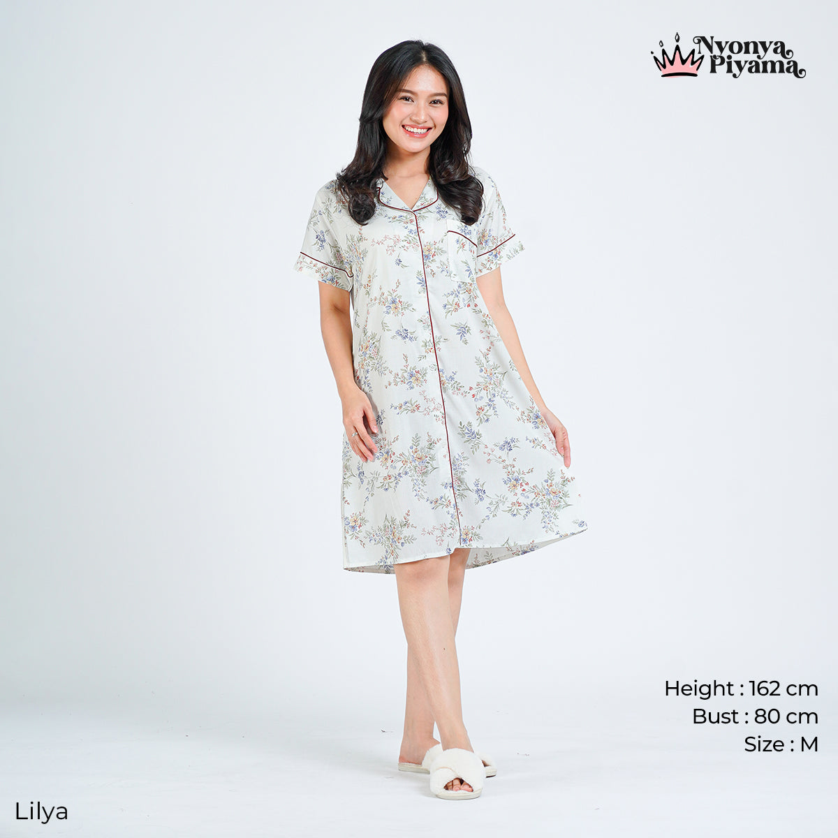 Classic Pajamas Katun Set - Lilya