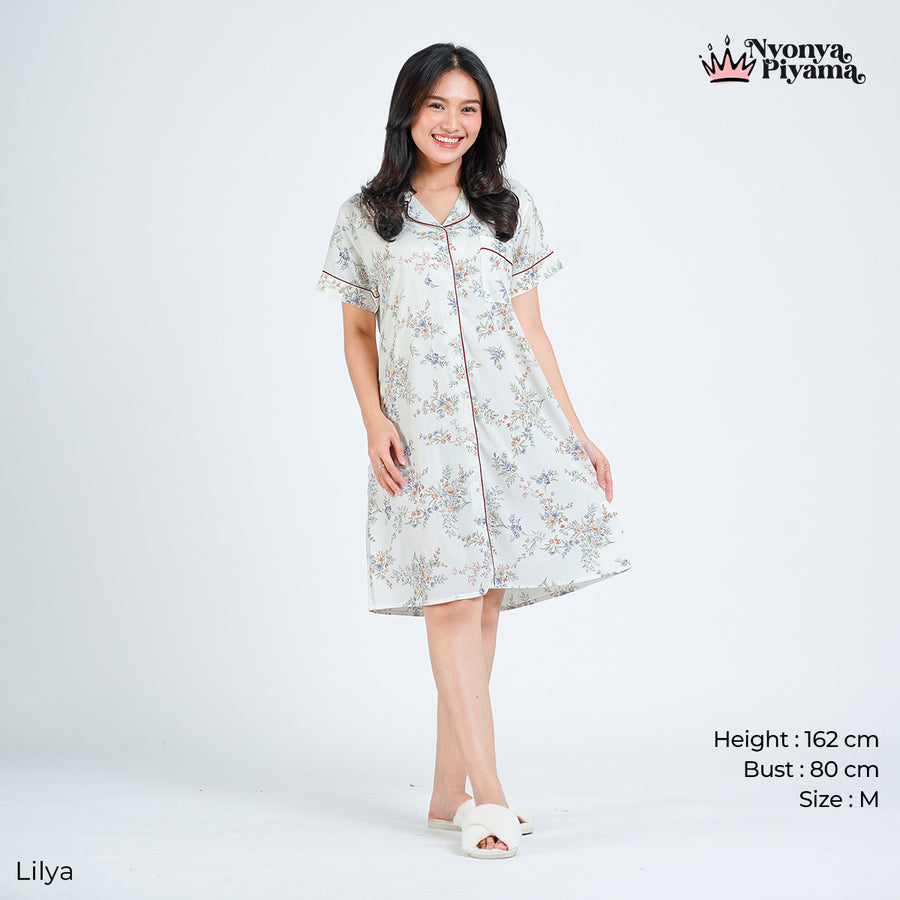 Classic Pajamas Katun Set - Lilya