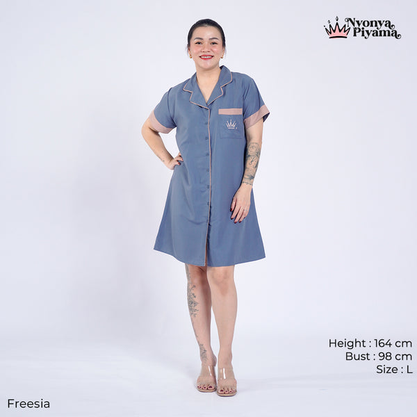 Bloom Series - Piyama Set Dress / Daster