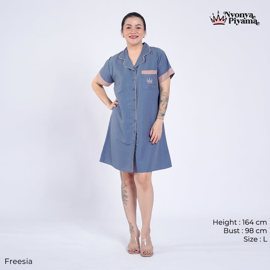 Bloom Series - Piyama Set Dress / Daster