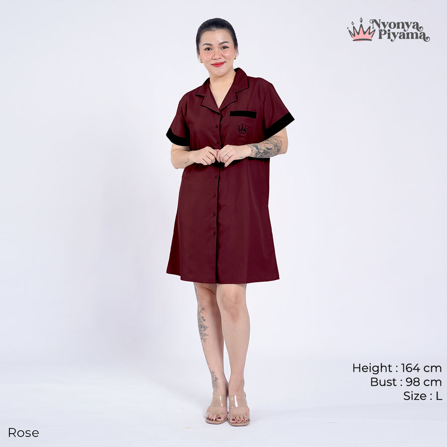 Bloom Series - Piyama Set Dress / Daster