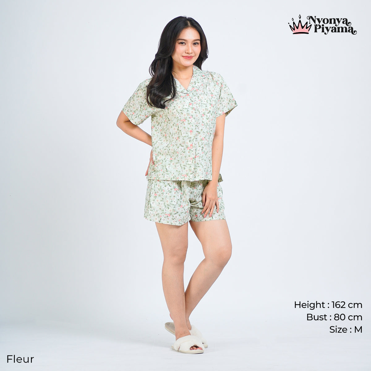 Comfy Pajamas Cotton Set - Fleur