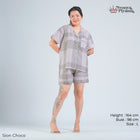 Classic Katun Sion Choco - Piyama Set