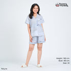 Classic Pajamas Katun Set - Neyra