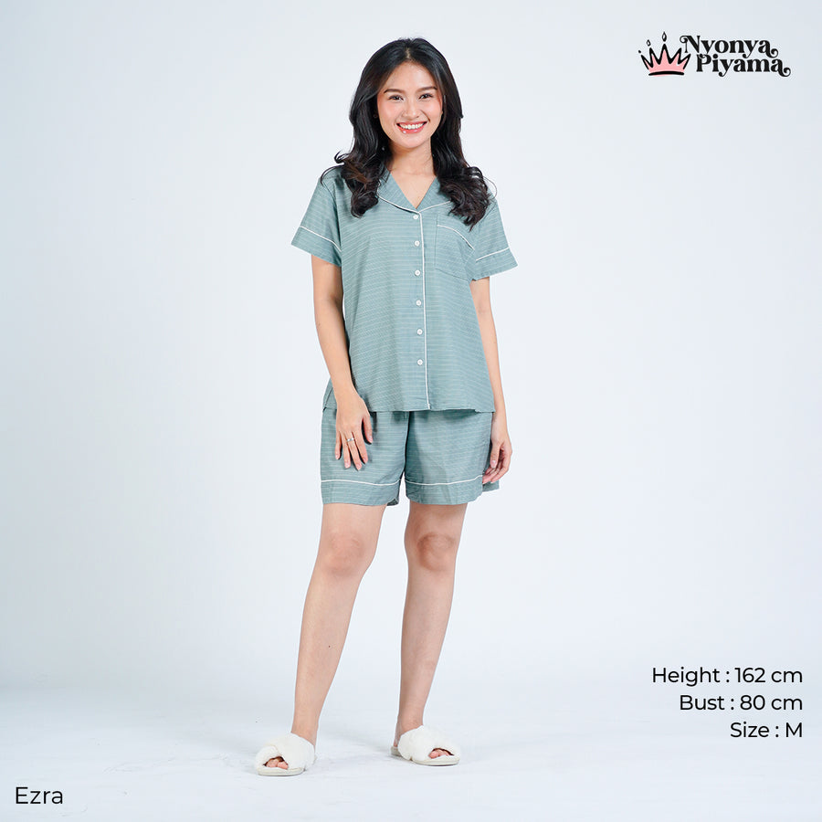 Classic Pajamas Katun Set - Ezra