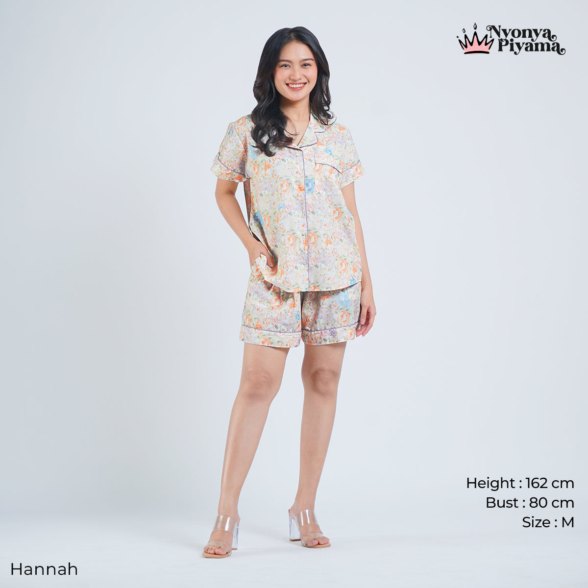 Classic Katun Hannah - Piyama Set