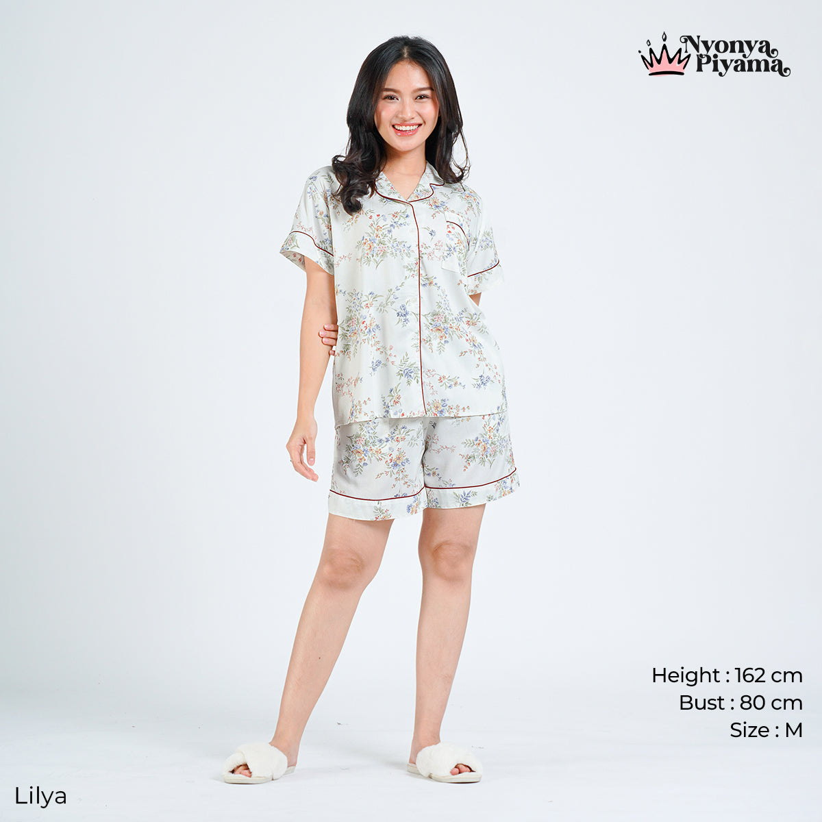 Classic Pajamas Katun Set - Lilya