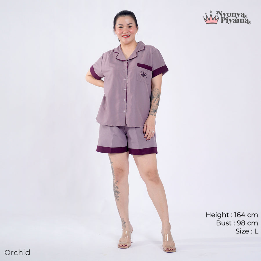 Bloom Series - Piyama Set Celana Pendek