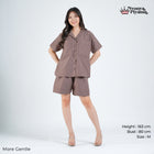 Worryless Series - Braless Piyama Celana Pendek Solid