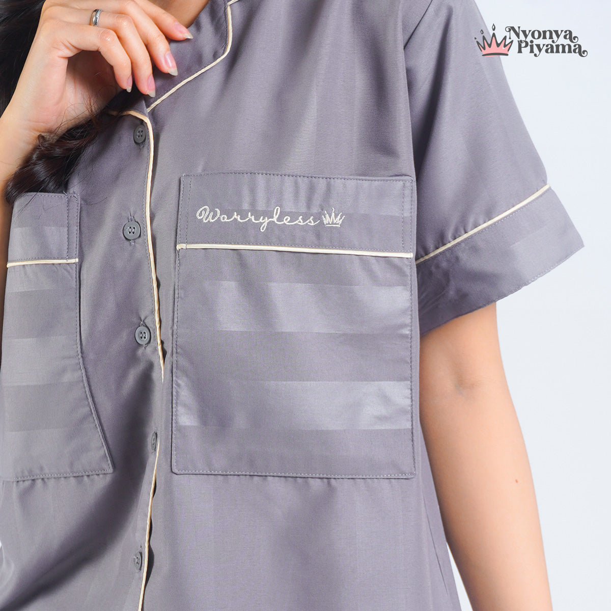 Worryless Series - Braless Piyama Celana Pendek
