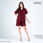Worryless Series - Braless Piyama Celana Pendek Solid