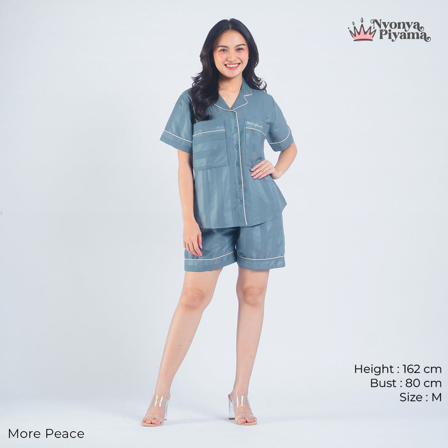 Worryless Series - Braless Piyama Celana Pendek