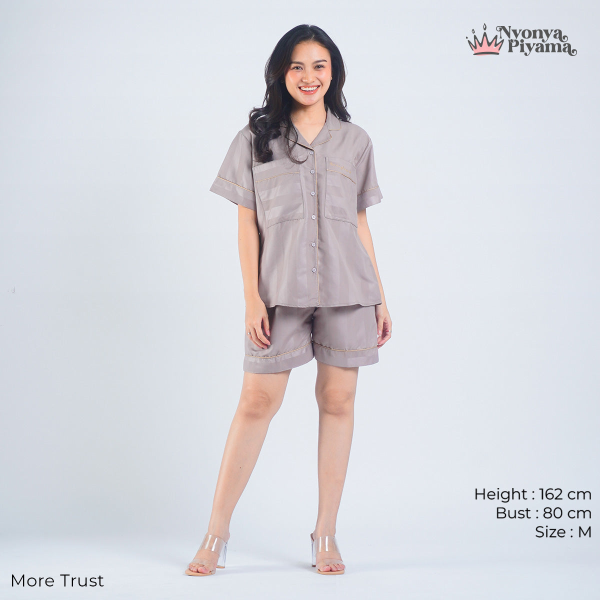 Worryless Series - Braless Piyama Celana Pendek