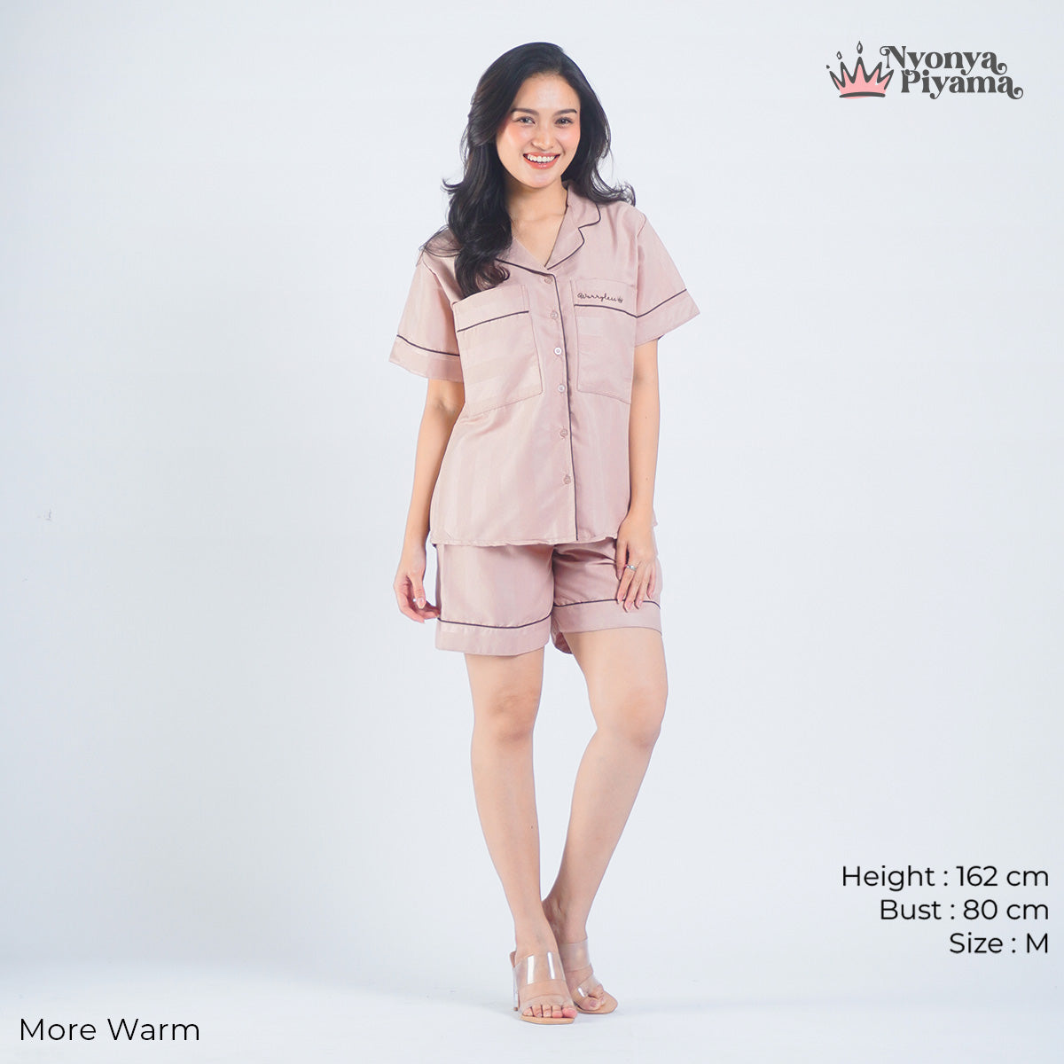 Worryless Series - Braless Piyama Celana Pendek