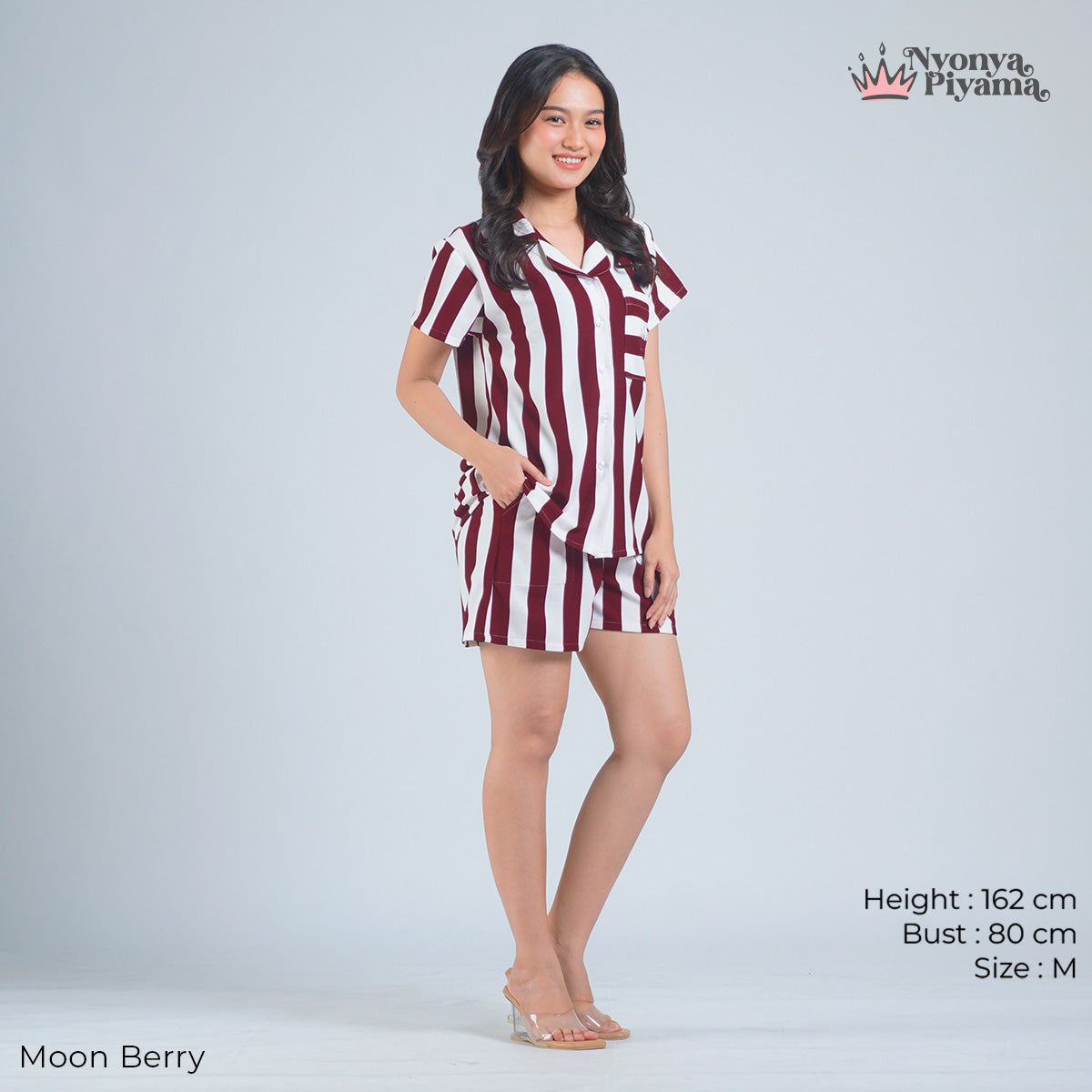 Classic Knit - Piyama Set Celana Pendek
